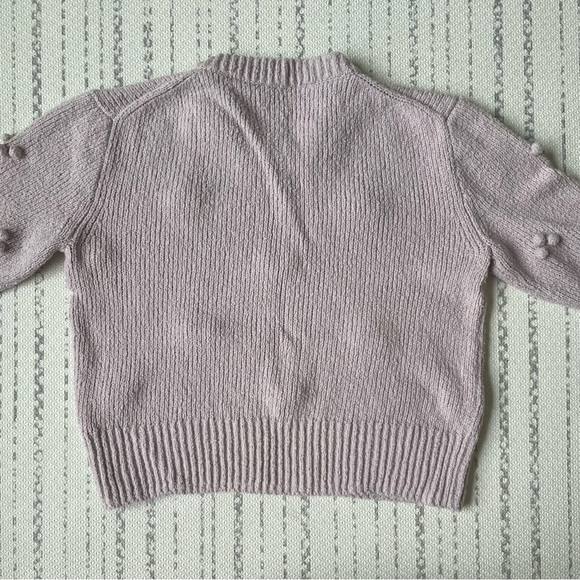 Madewell Dotted Bobble Pullover Sweater / Lavender / Size small - Picture 6 of 6